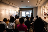 【お知らせ】「構造家・増田一眞が挑む　木組みの大空間」展で講演会が開催されました